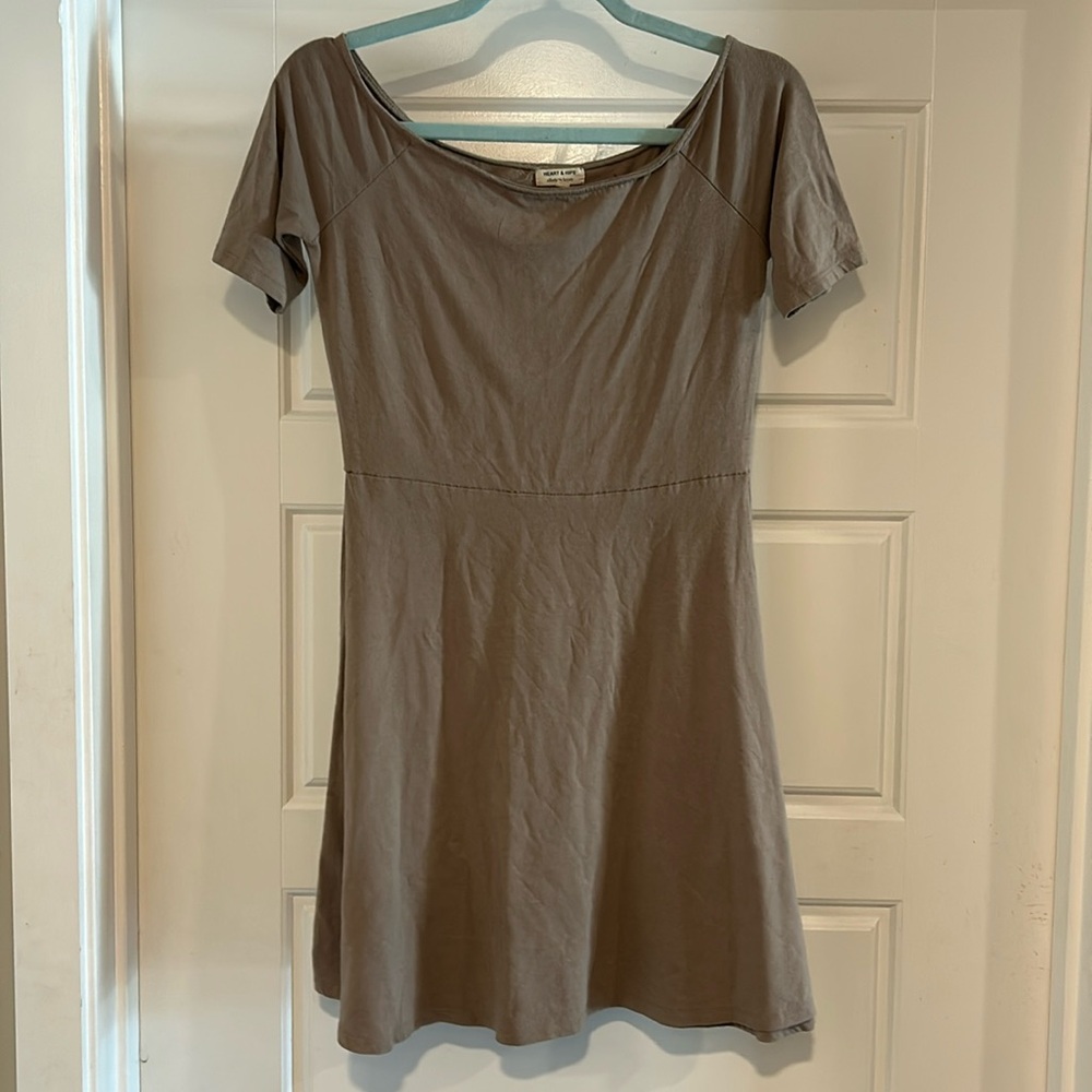Women’s Large Olive Mini Dress | Cute & Comfortable